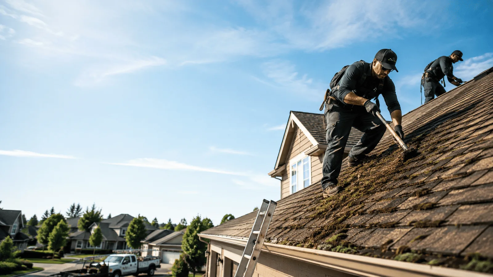 Roof Moss Removal in Gibsonville, NC near me